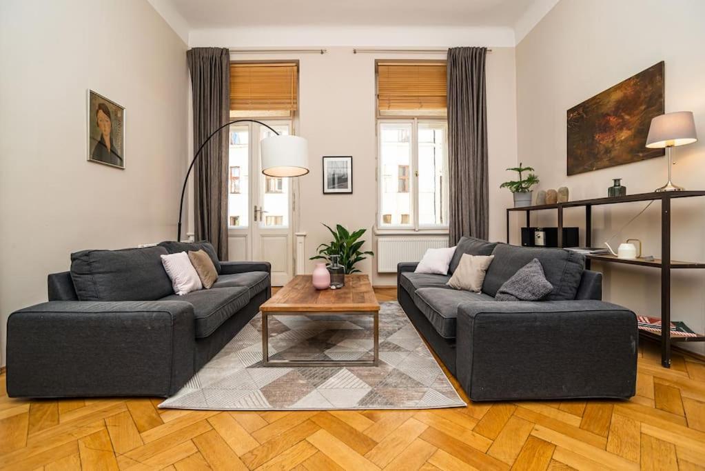 Large And Modern Apartment In The Heart Of プラハ エクステリア 写真