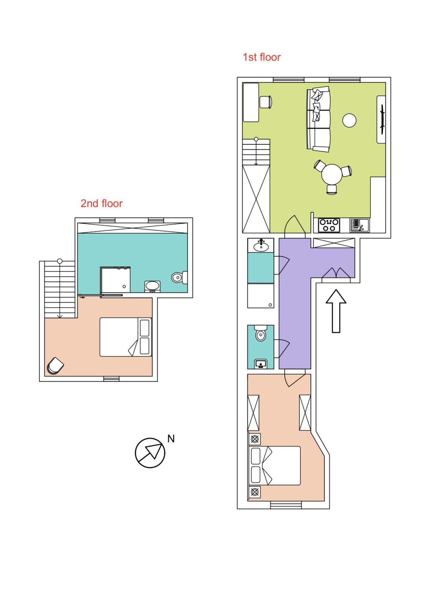 Large And Modern Apartment In The Heart Of プラハ エクステリア 写真